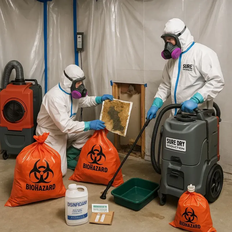 Contaminated Water Handling Protocols process in Easton, ME