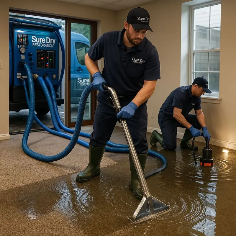 Water Extraction and Removal process in Easton, ME